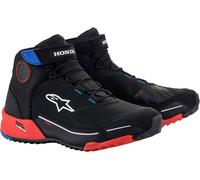 Alpinestars Honda CR-X Drystar Chaussures de moto, noir-rouge-bleu, taille 43 44
