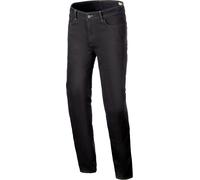 Jean Moto Alpinestars Cult-8 Stretch Denim Rinse Noir Rincé33 Noir Rincé