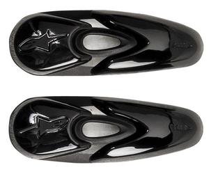 Alpinestars Curseur de botte d’orteil, Rouge/Noir