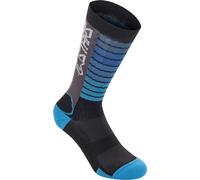 Chaussettes Alpinestars Drop 22 noir bleu - M