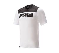Maillot Alpinestars Drop 4.0 manche courte blanc noir - XL
