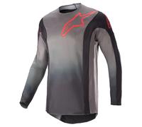 alpinestars Être Techstar Maillot MX Noir/Rouge néon M homme