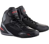 Alpinestars Faster 3, chaussures Drystar 6.5 US Noir/Gris/Rouge Noir/Gris/Rouge