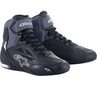 Alpinestars Faster-3 DryStar Chaussures de moto, noir-gris, taille 40 41 pour homme