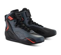 Alpinestars Chaussures de moto Faster-4 Noir/Gris/Rouge Taille 9