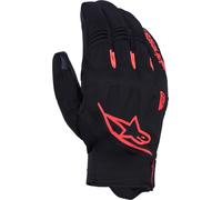 Alpinestars Faster V3 Plasma Drystar Gants de moto imperméables, noir/rouge, Taille L