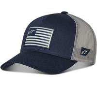 Alpinestars Casquette Flag Snapback Bleu marine/gris Taille unique
