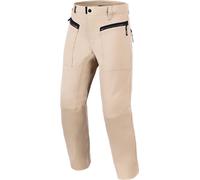 Alpinestars Flex-Ast Canvas Pantalon textile moto, beige, taille S pour homme