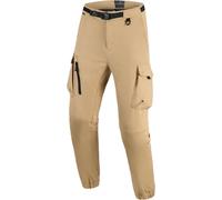 Alpinestars Flex-AST Cargo Pantalon textile de moto, beige pour homme