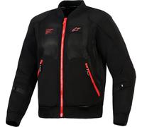 Alpinestars Flight Air Veste textile moto, noir/rouge, Taille S