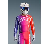 Alpinestars Fluid Apex Maillot de motocross, mehrfarbig, S