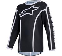 Alpinestars Fluid Apex, maillot jeune L Noir/Gris Clair Noir/Gris Clair