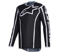Alpinestars Maillot Cross Fluid Apex Noir/Gris Taille XL