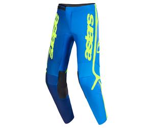alpinestars Fluid Apex Pantalon de cross Bleu/Jaune 38 homme