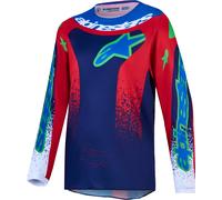 Alpinestars Fluid Drag Long Sleeve Jersey Bleu 14 Years Enfants