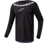 Alpinestars Fluid Graphite T-shirt manches longues Noir 2XL Homme Noir 2XL