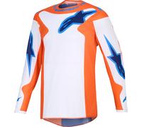 Alpinestars Maillot de Cross Fluid Grid Orange/UCLA Blue Taille M