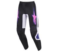 alpinestars Fluid Grid Pantalon de cross Noir/Gris/Mauve 36 homme