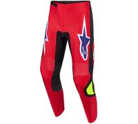 Alpinestars Pantalon Fluid Grid 2026 Rouge/Noir/Violet Homme Taille 28