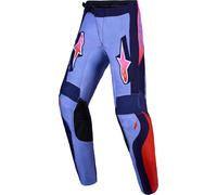 Alpinestars Fluid Hunt Pantalon de motocross jeunesse, violet/rose, Taille 24