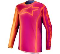 Alpinestars Fluid Kepler Long Sleeve Jersey Rose S Homme