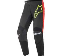 Alpinestars Fluid Tripple Pantalon Motocross, noir-rouge, taille 28 pour homme