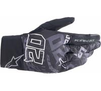 Alpinestars FQ20 Reef Gants de moto, noir/gris, Taille XL