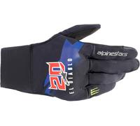 Alpinestars FQ20 Reef Monster Gants de moto, noir-rouge-bleu, taille M pour homme