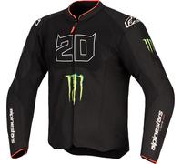 Alpinestars FQ20 T-SPS Air V2 Monster Veste textile moto, Noir/Blanc, Taille M