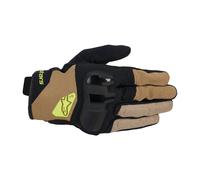 Alpinestars Gants courts Chrome V2 XXL Beige/Noir/Jaune Néon