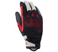 Alpinestars Gants de moto Mogress Airflow - Noir/Blanc/Rouge - Taille 2XL Homme
