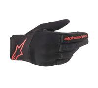 Alpinestars – Gants moto Copper – Noir/Rouge fluo – Taille M