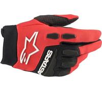 Alpinestars Full Bore Gants de motocross pour les jeunes, noir-rouge, taille M