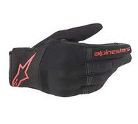 Alpinestars Gants moto Copper Gloves Black Red Fluo, BLACK/RED/FLUO, S, 35684201030- S