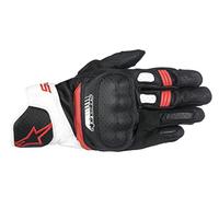 Alpinestars Gants Moto SP-5 Gloves Black White Red, Noir/Blanc/Rouge, XL