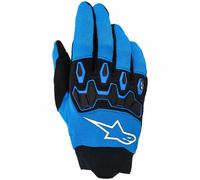 Alpinestars Gants de motocross Full Bore V2 Noir/Bleu Taille XL Homme