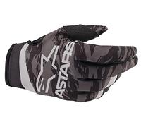 Alpinestars Radar Gants de motocross pour les jeunes, noir-gris, taille M