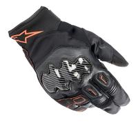 ALPINESTARS GANTS SMX-1 WP - S - GANTS SMX-1 WP - NOIR/ROUGE