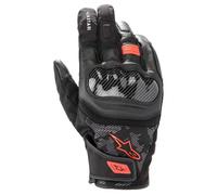 Alpinestars Gants de moto SMX Z Drystar noir-rouge Taille 3XL Homme