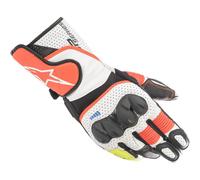ALPINESTARS GANTS SP-2 V3 - L - ALPINESTARS GANTS SP-2 V3 - BLANC/ROUGE