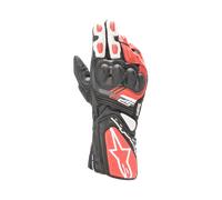 Alpinestars Gants SP-8 V3 Black White Bright Red, Taille: M