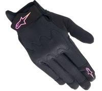Alpinestars Stated Air, gants femmes L Noir/Jaune/Fuchsia Noir/Jaune/Fuchsia