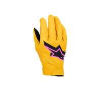 Alpinestars Gants Supertech MX Gold Black Fluo Pink, Taille: XL