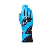Alpinestars Gants Tech-1 K Race V2 Graphic 1 Cyan Black White