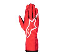 Alpinestars Gants Tech-1 K Race V2 Pure Red White Burgundy, Taille: XL