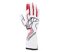 Alpinestars Gants Tech-1 Race V4 White Red, Taille: XL