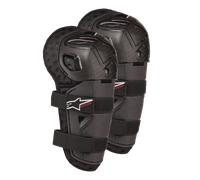 Alpinestars Genouillères Bionic Action Kickstart Black Red, Taille: One Size