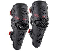Alpinestars Genouillères SX-1 V2 Noir-Rouge Taille 2XL Homme