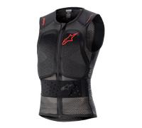 Alpinestars Gilet De Protection Nucleon Flex Pro Transparent Smoke Red Black, Taille: XS
