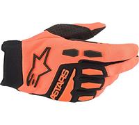 Alpinestars Full Bore Gants de motocross, noir-orange, taille M pour homme